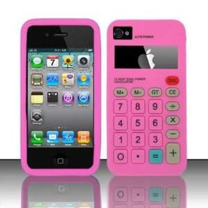  Calculator Design Pink Premium Silicon Soft Skin Case 