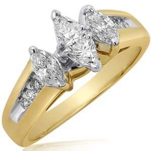   Ct.T.W. Marquise, Round & Fancy Cut Diamond Anniversary Ring Jewelry