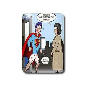 Rich Diesslins Funny General Cartoons   Super Guy Phonebooth 