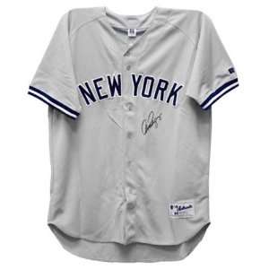  Alex Rodriguez New York Yankees Grey Autographed Jersey 