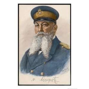  Alfred Von Tirpitz German Naval Commander in 1915 Art 