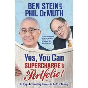   Yes, You Can Supercharge Your Portfolio [Paperback] Ben Stein Books