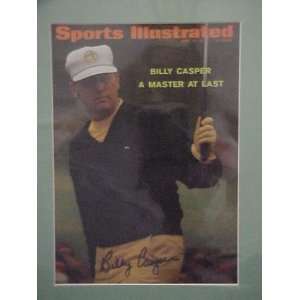Billy Casper Autographed Signed April 20 1970 Sports Illustrated 