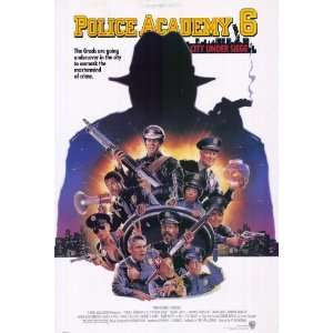  Police Academy 6 City Under Siege (1989) 27 x 40 Movie 