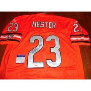 Devin Hester Signed Jersey   + PSA DNA COA   Autographed NFL Jerseys