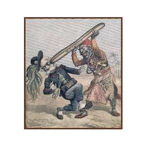Caricature Of Francesco Crispi 18181901 And The Defeat Of The Italian 