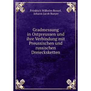   Dreiecksketten Johann Jacob Baeyer Friedrich Wilhelm Bessel Books