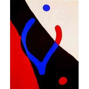 Hand Made Oil Reproduction   Jean (Hans) Arp   32 x 42 inches   Frond 