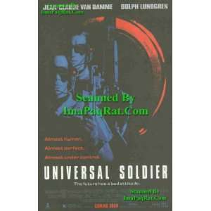  Universal Soldier Jean Claude Van Damme, Dolph Lundgren 