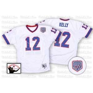  Jim Kelly 1990 Bills Mitchell & Ness Jersey: Sports 