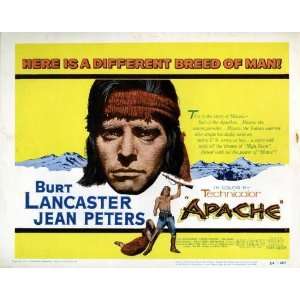   Movie 30x40 Burt Lancaster John McIntire Jean Peters