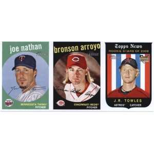  Heritage Advertising Panels #69 Joe Nathan / Bronson Arroyo / J.R 