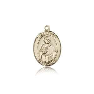  14kt Gold St. Philip Neri Medal: Jewelry