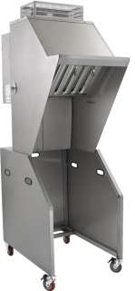   Ventless Vent Grease Exhaust Hood 24 x 30 Portable Ansul  