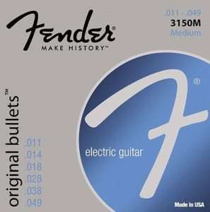 Fender 3250M Electric Guitar String Bullet 11 49 12 Pak  