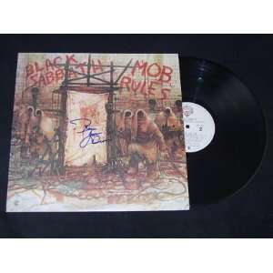 Ronnie James Dio   Black Sabbath Mob Rules   Signed Autographed Record 