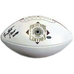  Ronnie Lott Autographed Hall of Fame White Panel Football 