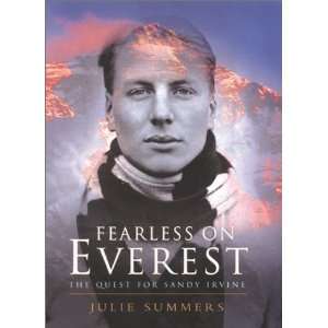  Everest The Quest for Sandy Irvine [Paperback] Julie Summers Books