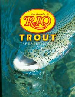 NEW RIO TROUT TAPERED LEADERS   9 5X 3 PACK     