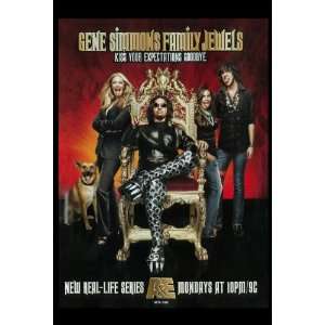  Gene Simmons Family Jewels (2006) 27 x 40 TV Poster Style 