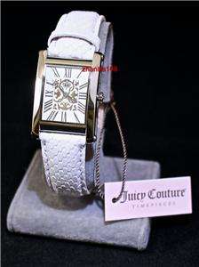 JUICY COUTURE Ladies 1900498 Zoe WHITE Dial Watch ~ NWT  