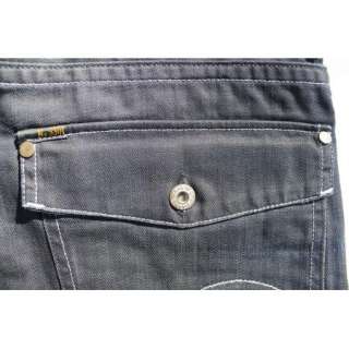 Star Raw Mens Jeans Radar Cover Loose Button Fly Sz 36/32 $210 100% 