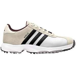 NEW Adidas Gazelle Jr Golf Shoes White/Chalk 4  