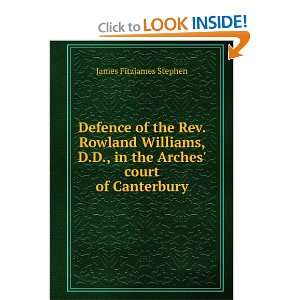   Fitzjames Williams, Rowland, ; Hamilton, Walter Kerr, Stephen Books