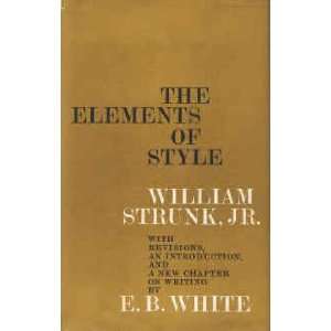 The Elements of Style william strunk  Books
