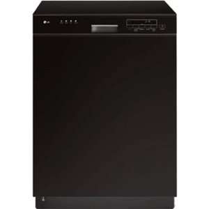  LG LDS4821BB Full Console Dishwasher with 4 Wash Cycles 