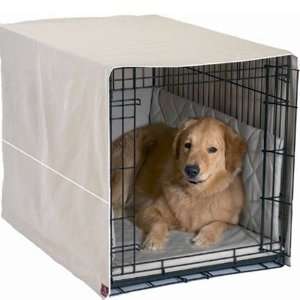  Dog Supplies Front Door Dog Crate Cover   Medium / Khaki 