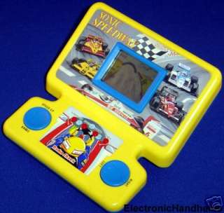 Electronic handheld SONIC SPEEDWAY game by Radio Shack / Tandy 