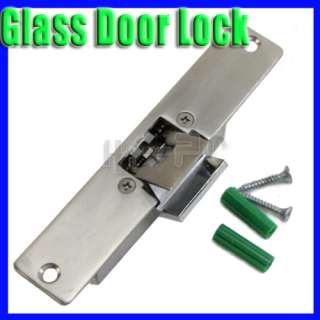 Home Security Frameless Glass Door Cathode Lock DC 12V  