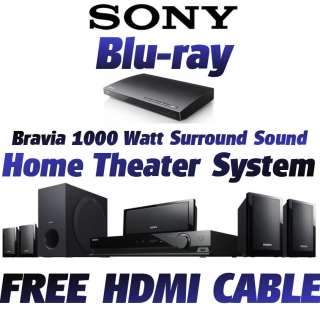 Sony Blu ray Bravia Home Theater System Surround Sound 5.1 Channel 