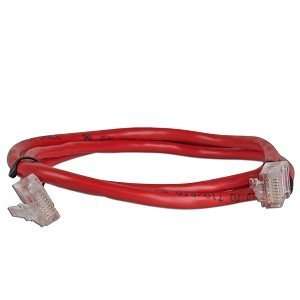    3 Category 5 (Cat5) Ethernet Patch Cable (Red) Electronics