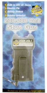 200000 Volt Stun Gun w/ Alarm Holster and Life time Warranty  