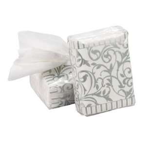  Silver Wedding Facial Tissue Packs   Party Themes & Events 
