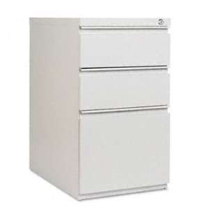  Alera® Three Drawer Mobile Pedestal File with Recessed 