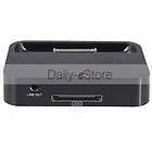 Black Dock Station for iPhone 4S 4G 4 Cradle Charger Stand Holder