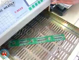 T962A Infrared IC Heater Reflow Oven SMD BGA 30X32CM  
