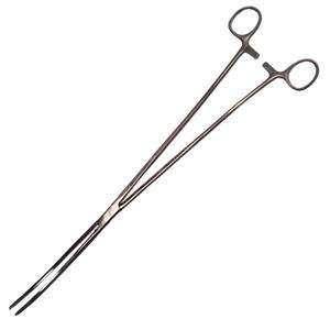 Curved Hemostat Clamp, 16  Surgical Instrument Tool  
