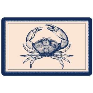   Flooring 2 by 3 Feet Surfaces Floor Mat, Nautical Crab Design Home