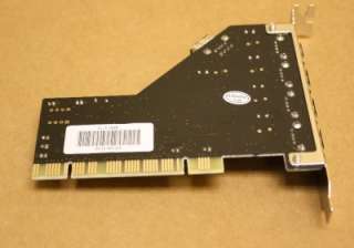 NEW Koutech PCI to 5 Port USB 2.0 Card IO PU520 MAC/PC  
