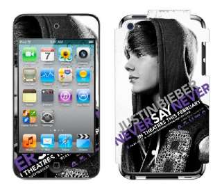 Apple iPod Touch 4th Gen Justin Bieber Promo Vinyl Skin  