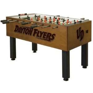   Of Dayton Logo Foosball Table Finish Cinnamon