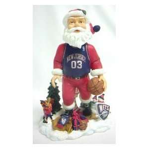   Jersey Nets Santa Forever Collectibles Bobble Head