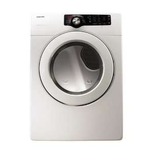    Samsung DV210AGW 7.3 Cu. Ft. White Gas Front Load Dryer Appliances