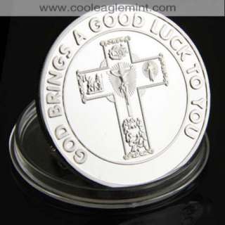 Pope John Paul II Silver Plated Commemorative Coin 155S  