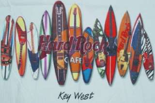 Hard Rock Cafe KEY WEST Beach TANK Surfboards SHIRT Medium  