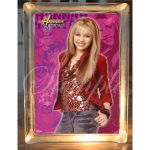    Hannah Montana Decorative Glass Block Light 